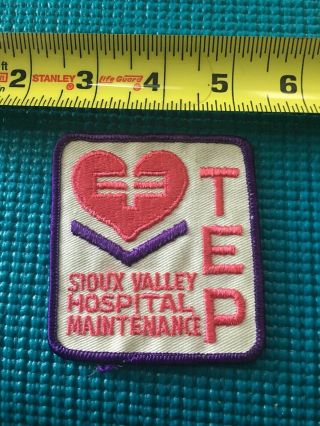 Sioux Valley Hospital Sanford Health Care Maintenance Patch Tep