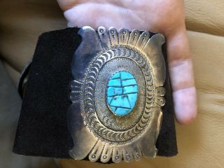 Vintage Navajo Turquoise Sterling Silver - Ketoh Armband