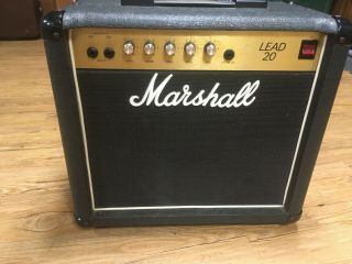 Marshall Lead 20 Vintage Amplifier Ec Celestion Speaker.  Priced To Move