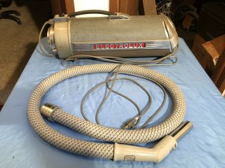 Vtg Torpedo Electrolux Vacuum Cleaner Modern Art Deco 1970s Canister Retro