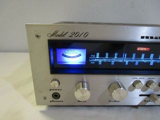 Vintage Marantz 2010 Stereo Receiver w/ LED Upgraded Dial Lamps - - - - - - - - - - Cool 3