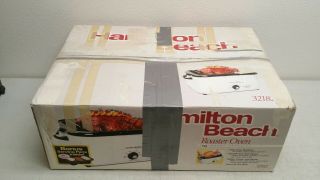 Hamilton Beach 32182 18qt Quart Electric Countertop Roaster Oven w/ BOX & PANS 2