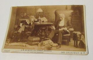 Actors In Little Lord Fauntleroy Broadway York Falk Photograph 4.  25x6.  5 "