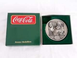 1991 Coca - Cola Pewter Medallion 36077