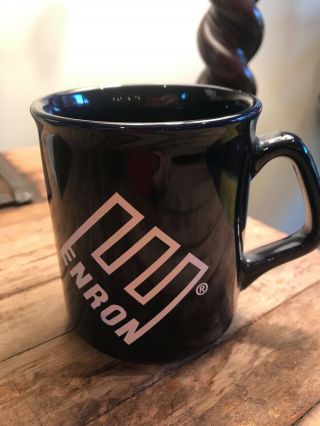 Enron Coffee Mug.  Building Services,  Inc.  Famous For 2001 Fraud Case.
