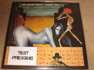 The Human Beast - Volume One - Hard/psych Rock - Rare Test Pressing