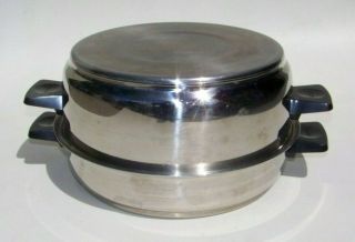 Rena - Ware 3 - Ply 18 - 8 Stainless Steel Pan Skillet Pot Lid 2 - Pc Set 4qt & 9 - 1/2in