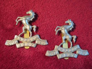 The Royal West Kent Regiment: Cap Badges
