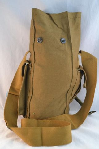 Soviet Russian Army Surplus Canvas Military Shoulder Gas Mask Bag Pouch