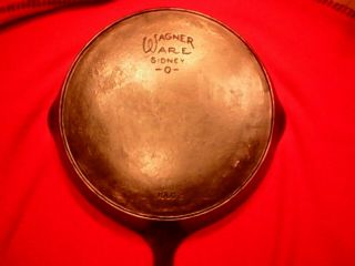 Wagner Ware Cast Iron Skillet No.  10 Heat Ring 1060c