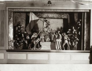 Two Vintage 1920 - 1930 Photographs Of A Slovak Play In Los Angeles