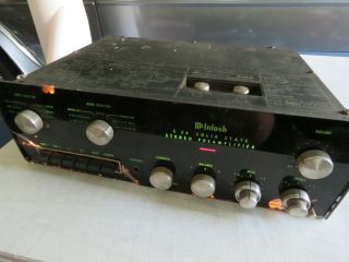 Vintage Mcintosh C - 26 Solid State Stereo Pre - Amplifier