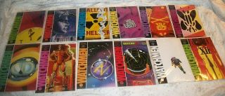 Watchmen 1 - 12 Vf To Nm (1986) Complete Set Many 1st Appearance Rorschach