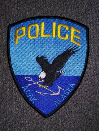 Adak,  Alaska Police Department - Patch - Eagle