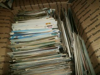 Worldwide Boxlot,  Over 1000 Postcards,  Box 1,  A Little Bit Of Everything