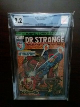Doctor Strange 1 Cgc 9.  2 White Pages