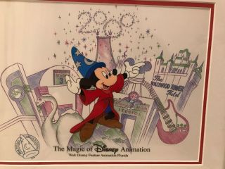 Magic Of Disney Animation: Mickey Celebrates The Millennium AUTOGRAPHED Cel 2