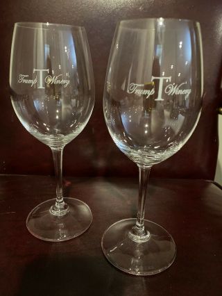 Trump Winery Charlottesville Va Virginia Stemmed Wine Glass