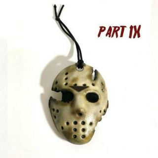 Jason Voorhees Mask Ornament Jason Goes To Hell Friday The 13th Collectable