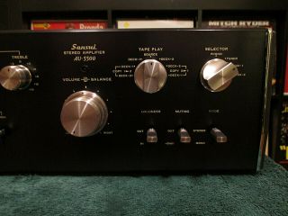 Vintage SANSUI AU - 5500 Integrated Stereo Amplifier LΩΩK 3