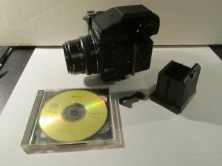 Vtg Zenza Bronica Etrs 75mm F/2.  8 120 Film Camera Estate Find