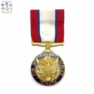 U.  S.  Army Distinguished Service Medal Li - Gi Crimp Brooch 5
