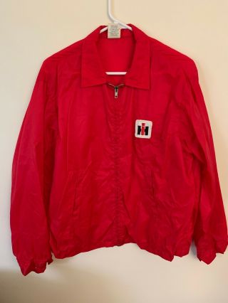 Vintage Case Ih International Harvester Nylon Jacket