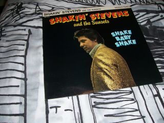 Shakin Stevens And The Sunsts Shake Baby Shake 10 " Big Beat Bbr 0022 Unplayed