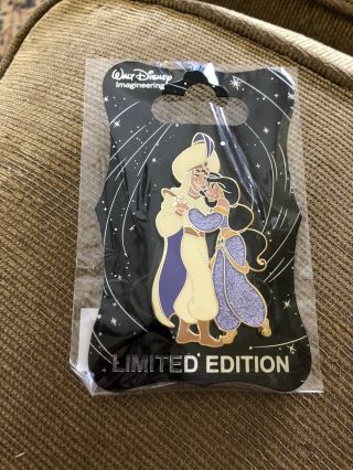 Wdi Walt Disney Imagineering Jasmine And Aladdin Ali Dancing Princess Pin