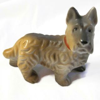 Vintage Figural Scottish Terrier Scottie Dog Figurine - Japan - 3 Inch Long