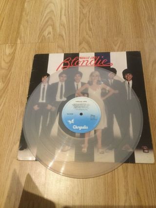 Blondie - Parallel Lines - Rare Clear Vinyl - Limited Edition.