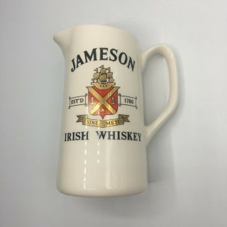 Vintage Jameson Irish Whiskey Bar Pitcher
