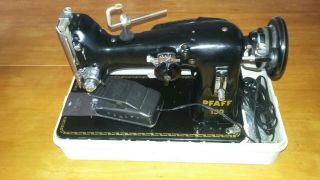 1954 Pfaff 130 - Sewing Machine W/case 4312029