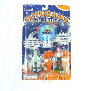 Futurama 2001 Official Metal Collectible Series 1 632 Farnsworth Leela
