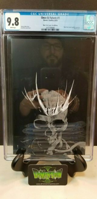 Once And Future 1 Nycc 2019 Black And White Limited To 100 Variant Cgc 9.  8 Hot