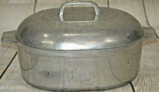 Wagner Ware Roaster Roasting Pan Dutch Oven With Lid Sidney 0 Magnalite 4265 P