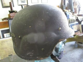 U.  S.  Army Made with Kevlar Helmet,  Medium Size,  Nicely Marked 3