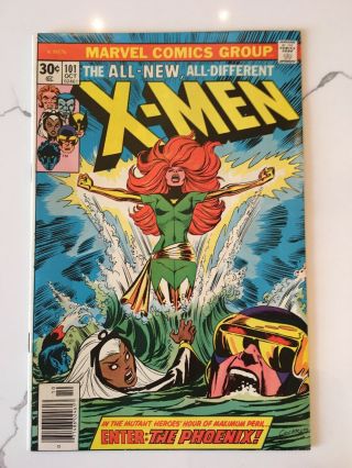 X - Men 101,  First Phoenix,  1976 Marvel Comic