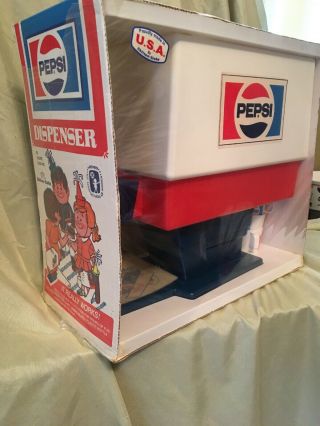 Vintage Plastic Pepsi Dispenser