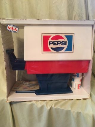 Vintage Plastic Pepsi Dispenser 2