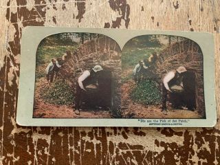Circa 1910 Dis Am The Pick Of Dat Patch Black Americana Griffith Stereoview