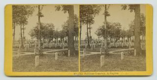 Arlington Cemetery Virginia - Civil War Soldiers Kia Id 