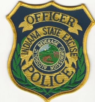 State Indiana Excise Police Alcohol Bev Comm State In