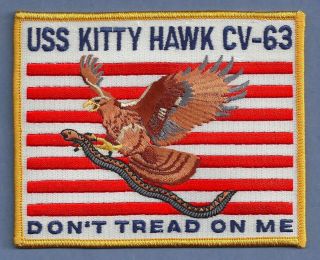 Cv - 63 Uss Kitty Hawk Aircraft Carrier Don 