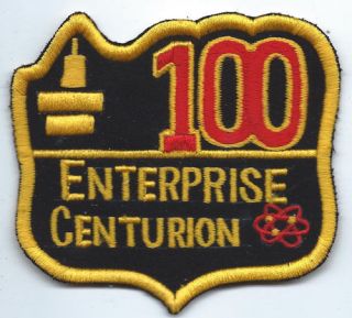 Usn Theatre Made Uss Enterprise 100 Centurion Squadron Patch
