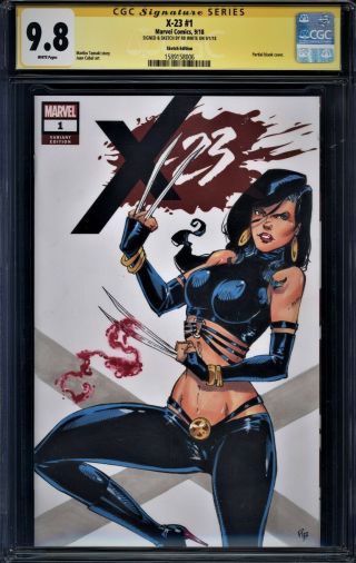 X - 23 1 Cgc Ss 9.  8 - X23 Signed And Sketch By Rb White Weapon X Wolverine