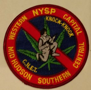 Commemorative Patch: York State Police Community Narcotics Enforcement Team