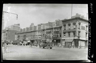 1928 Dentist 8th Ave 23rd St Manhattan Nyc York City Old Photo Negative 282s