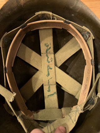 Iraqi War M90 Helmet Republican Guard Named Oif Desert Storm Bringback