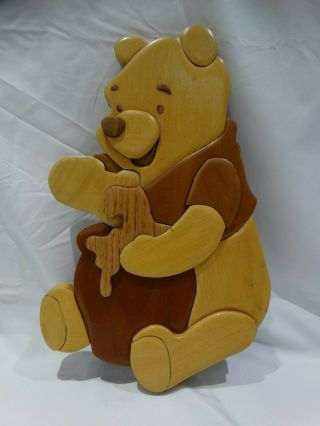 Disney Winnie The Pooh Large Wooden Art Wall Hanging